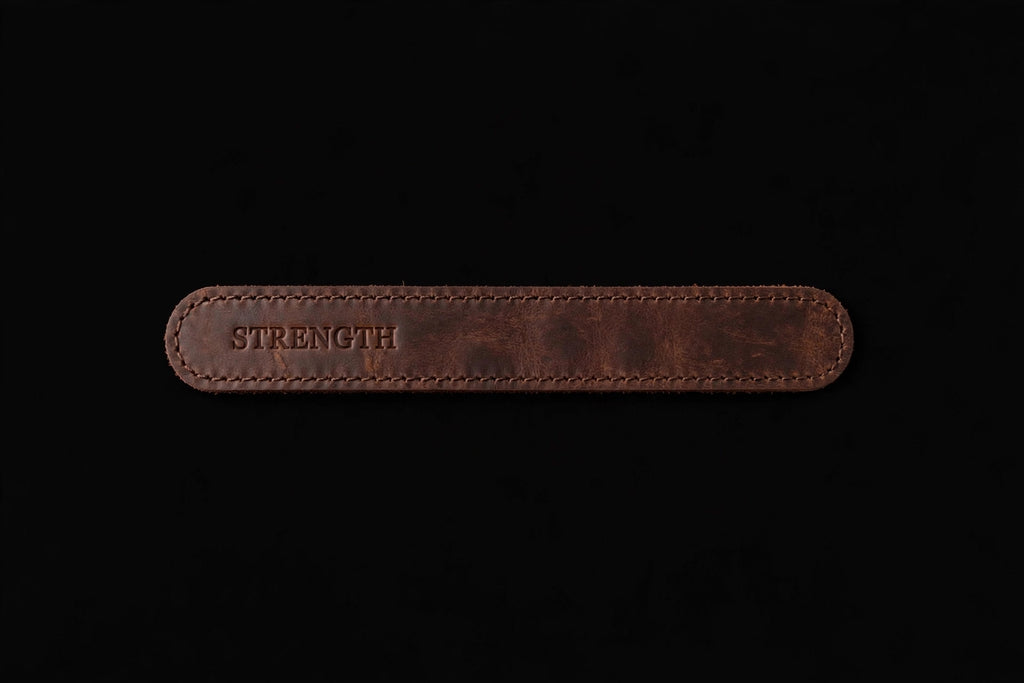 Bracciale Mora Strength - Cognac scuro