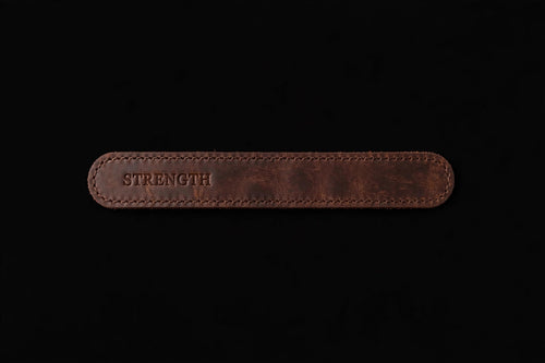 Bracciale Mora Strength - Cognac scuro